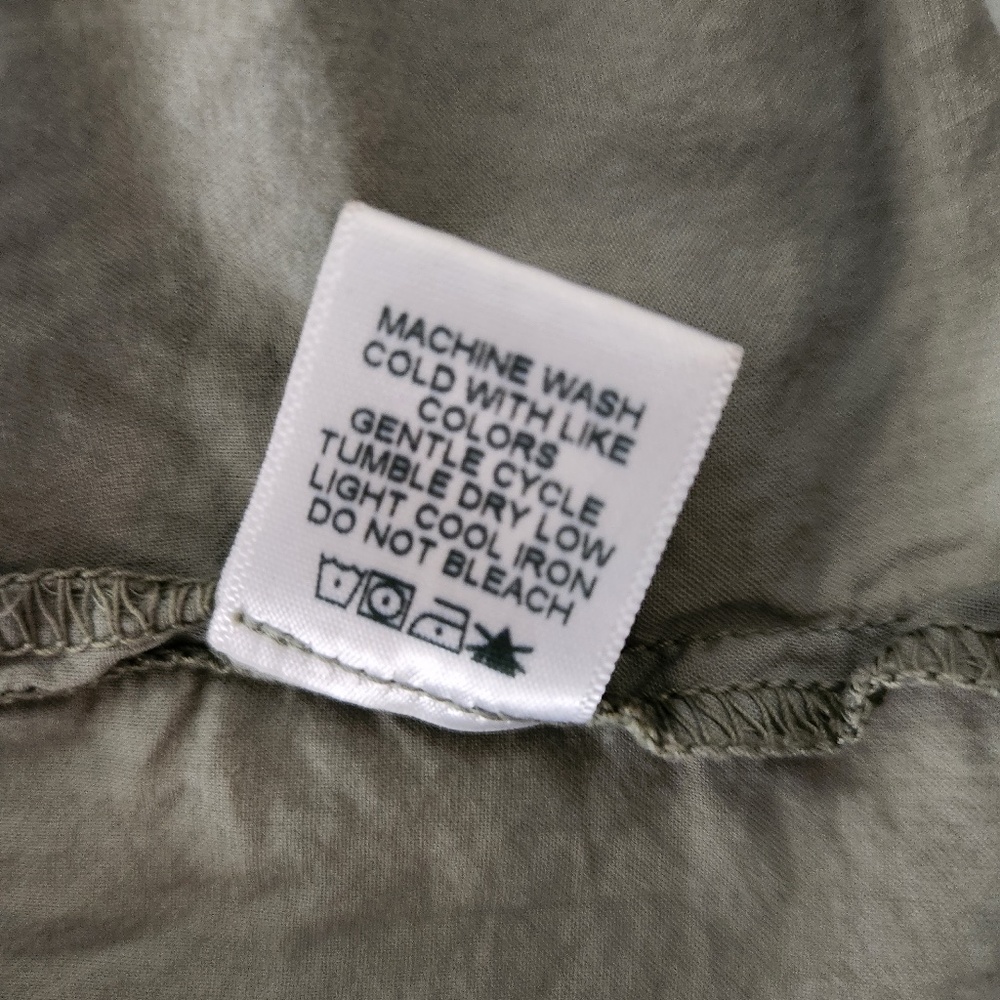 XIRENA Lorraine Tiered Maxi Dress in Olive Green - Size XS - Picture 7 of 7